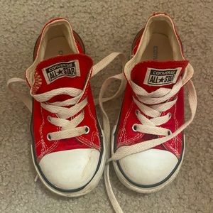 Red Toddler Converse Allstate - 10c